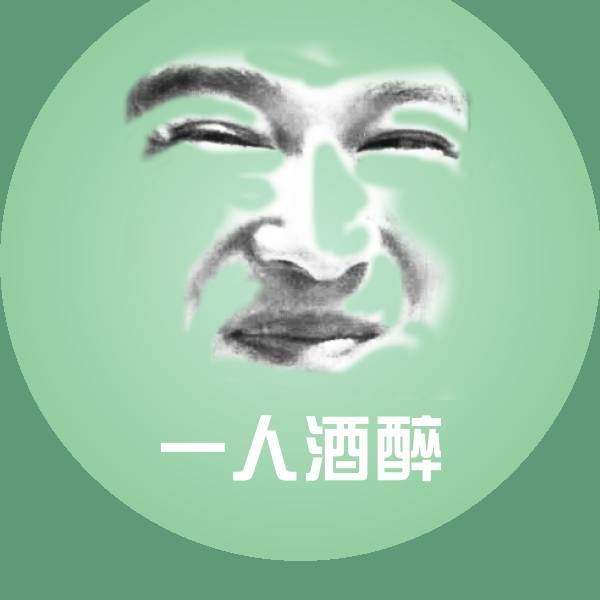 一人酒醉聊天表情