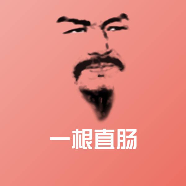 一根直肠沙雕表情包 第1张