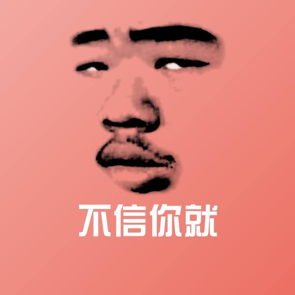 不信你就聊天表情