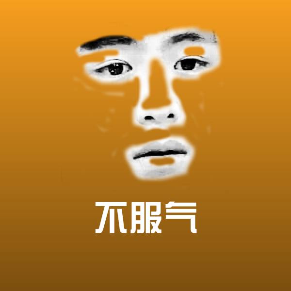 原创不服气表情包