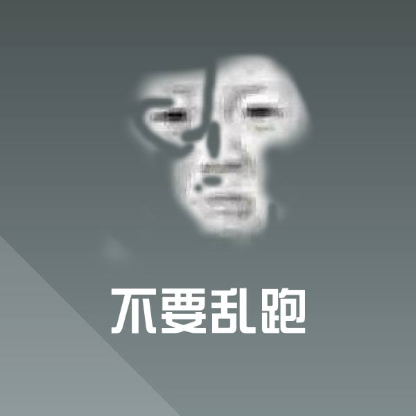 不要乱跑表情包