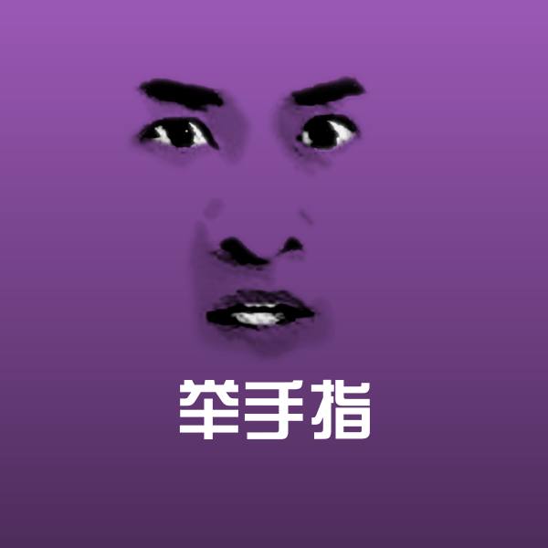 举手指斗图神器