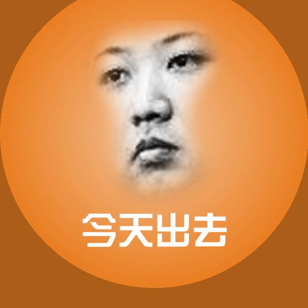 可爱今天出去表情