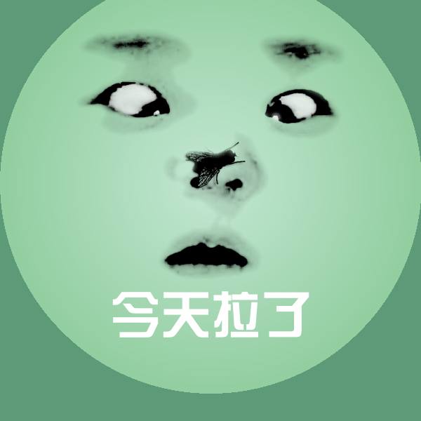 今天拉了聊天表情