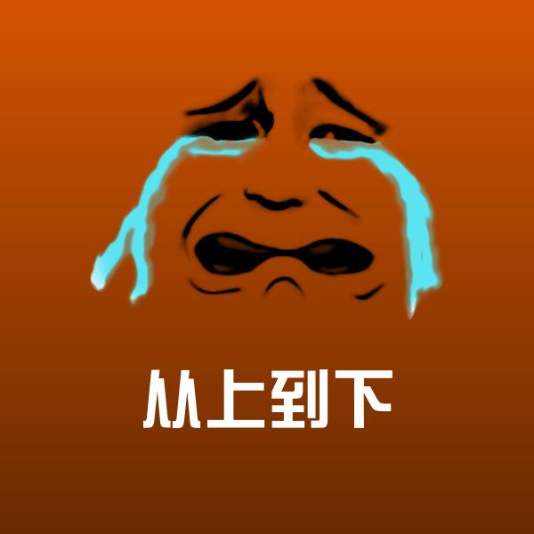 原创从上到下表情包