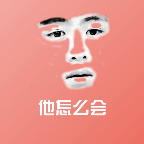 他怎么会微信表情包