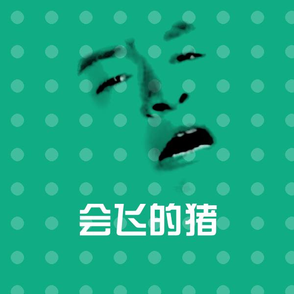 可爱会飞的猪表情