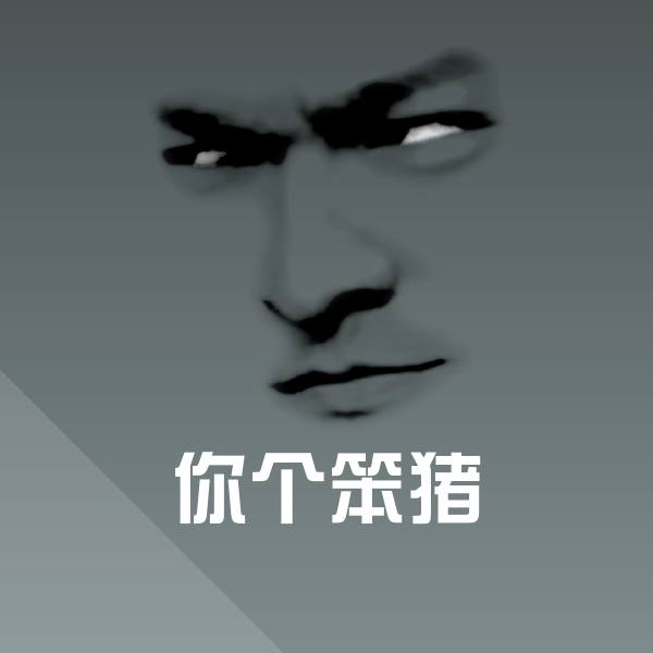 你个笨猪微信表情包