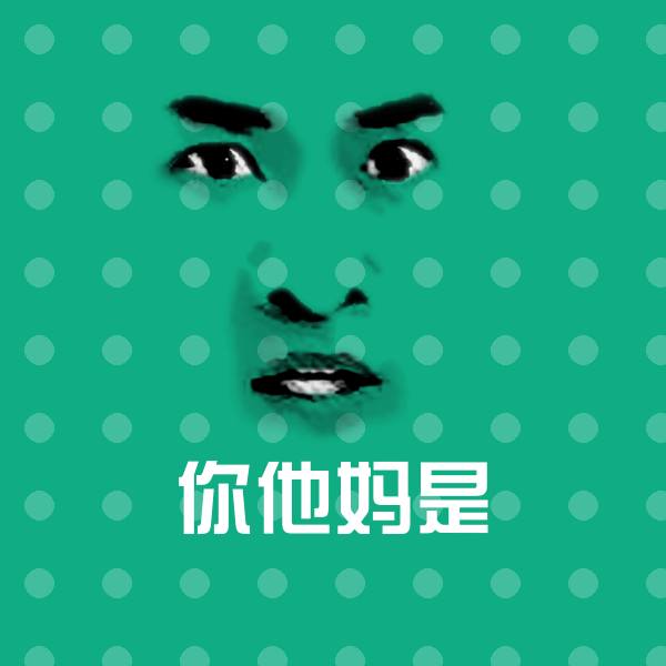 你他妈是斗图图片
