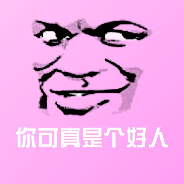 搞笑你可真是个好人表情