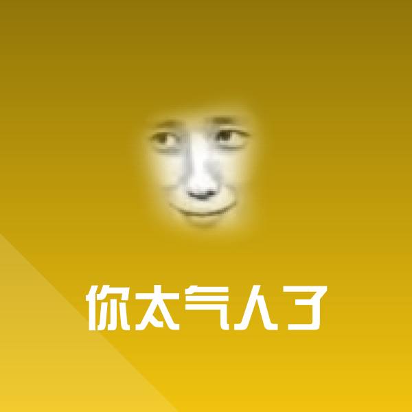 你太气人了聊天表情