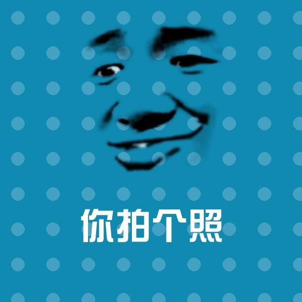搞笑你拍个照表情