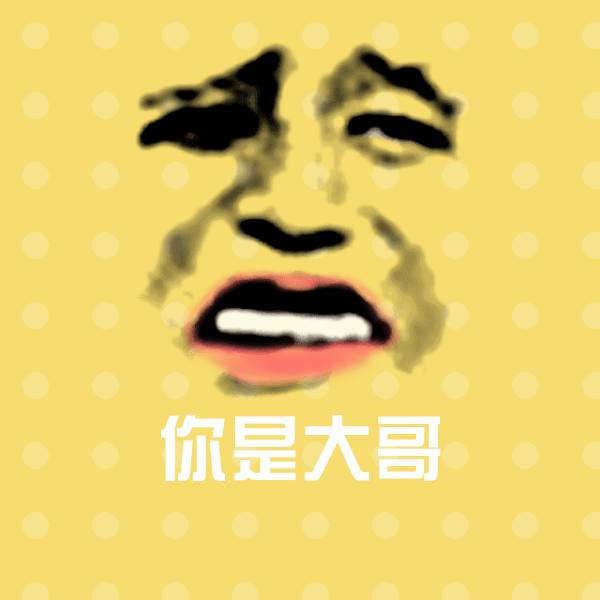 你是大哥沙雕表情包