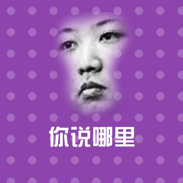 你说哪里微信表情包