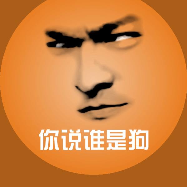 高清你说谁是狗表情图片