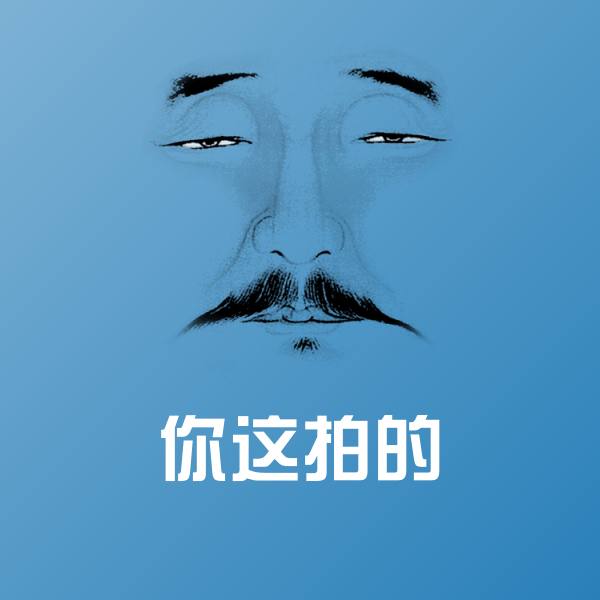 原创你这拍的表情包