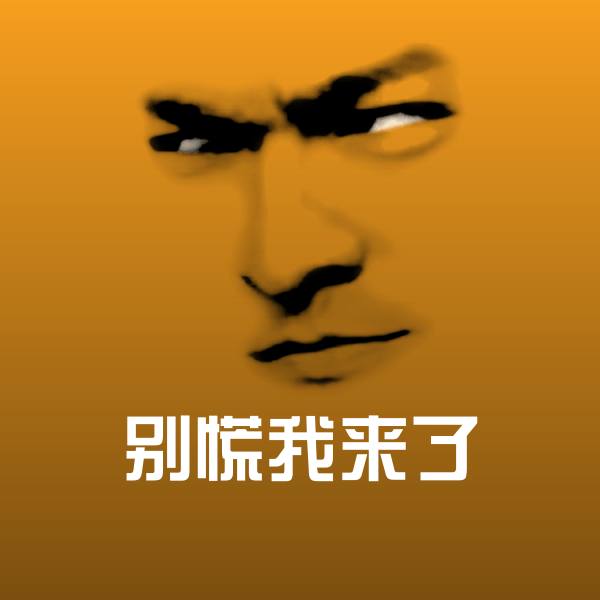 搞笑别慌我来了表情