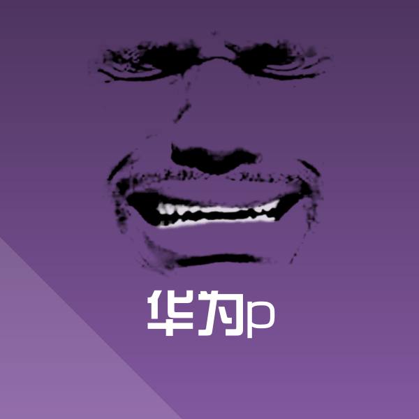 高清华为p表情图片
