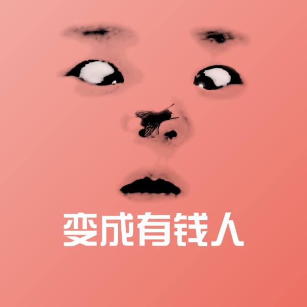 原创变成有钱人表情包