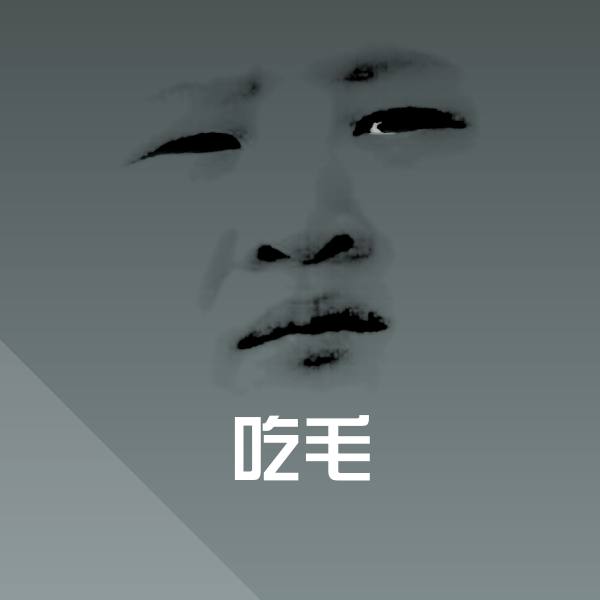 吃毛聊天表情