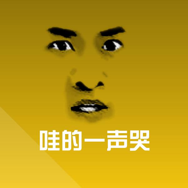 哇的一声哭表情包