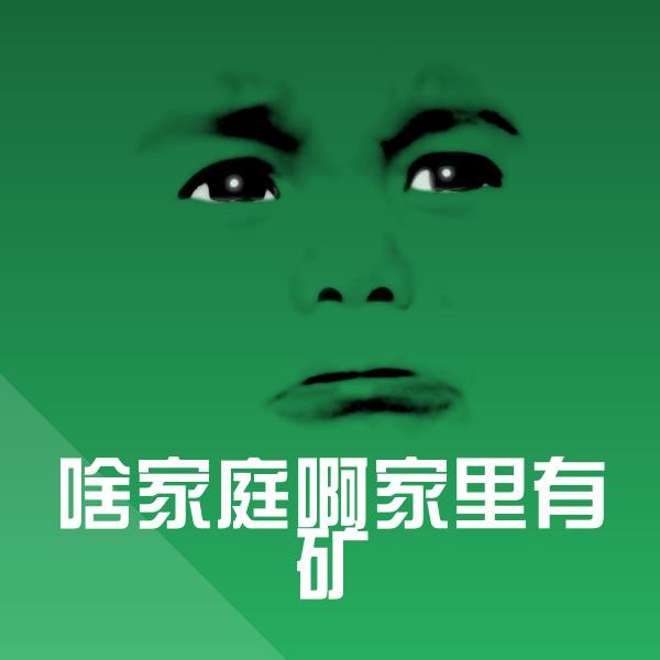 啥家庭啊家里有矿斗图图片