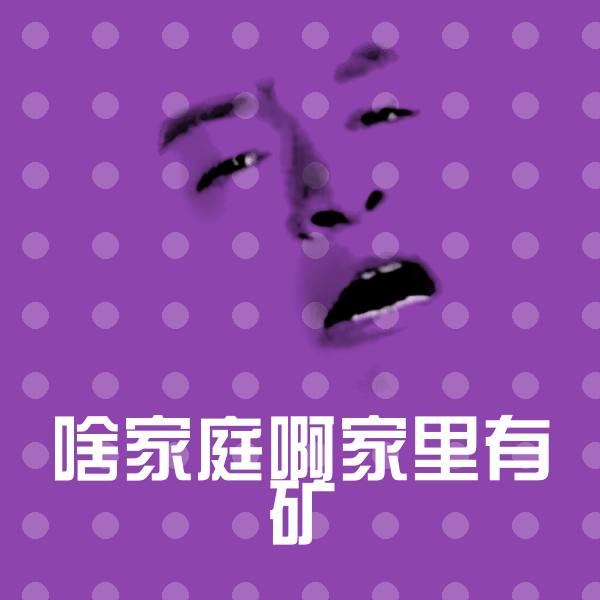 搞笑啥家庭啊家里有矿表情