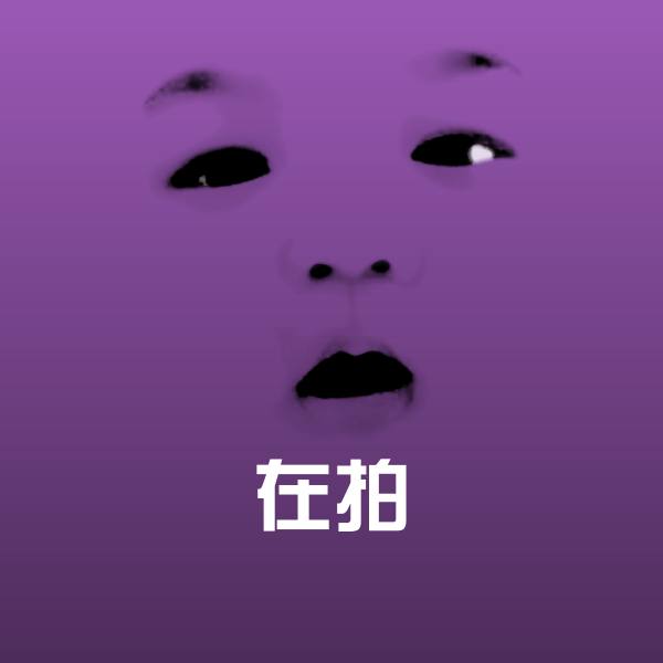 在拍沙雕表情包