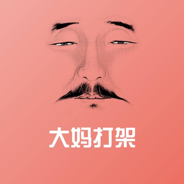 大妈打架微信表情包