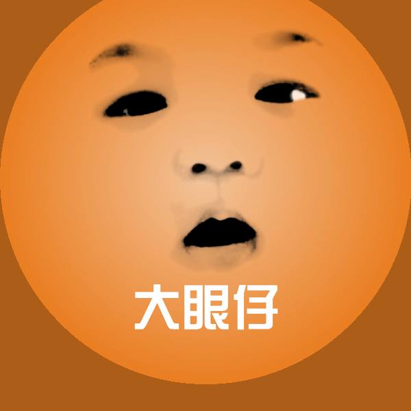 可爱大眼仔表情