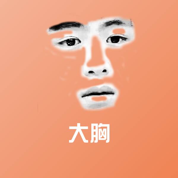 大胸沙雕表情包