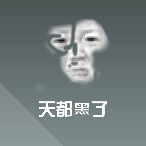 天都黑了沙雕表情包
