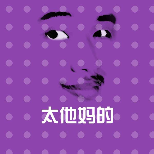 搞笑太他妈的表情