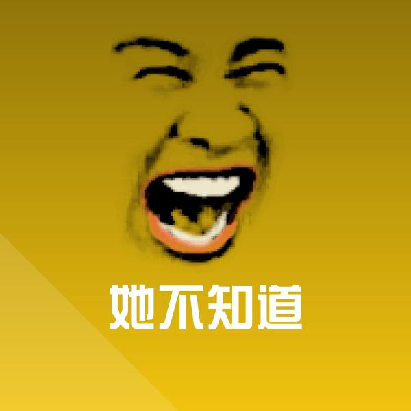 她不知道聊天表情