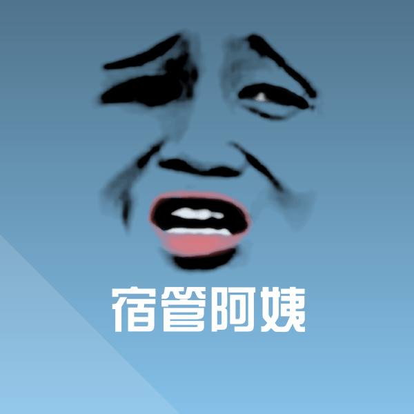 原创宿管阿姨表情包