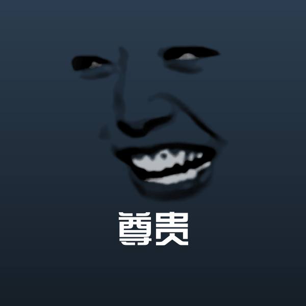 搞笑尊贵表情