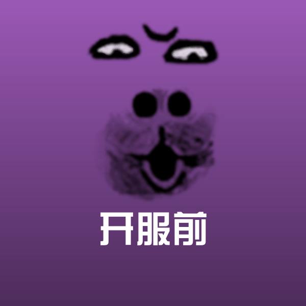 原创开服前表情包