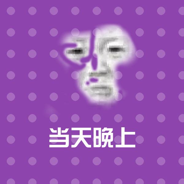 当天晚上微信表情包