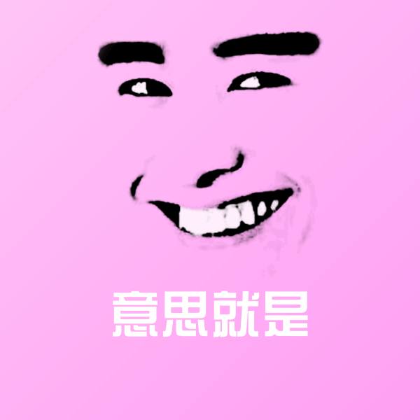 意思就是沙雕表情包