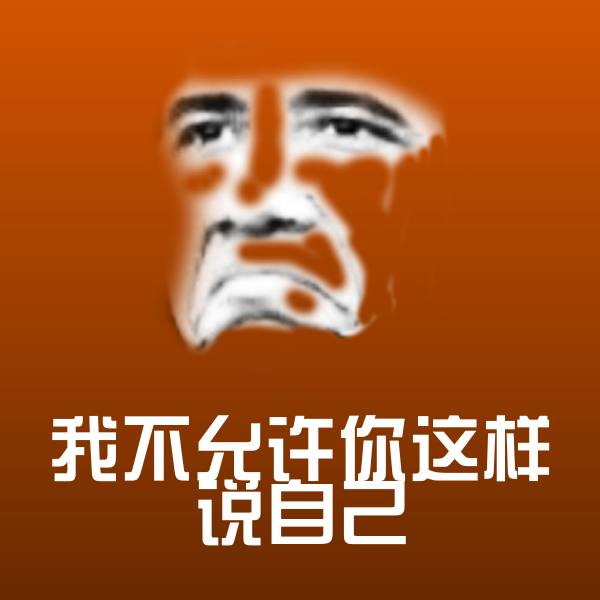 我不允许你这样说自己微信表情包 第1张