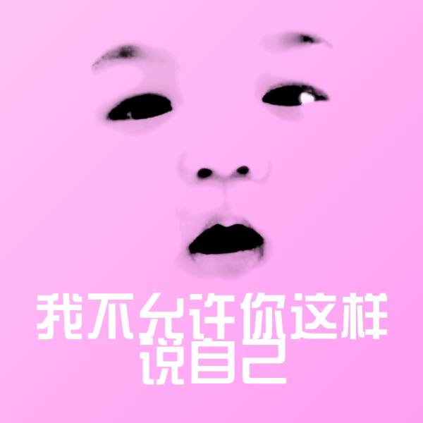 我不允许你这样说自己表情包