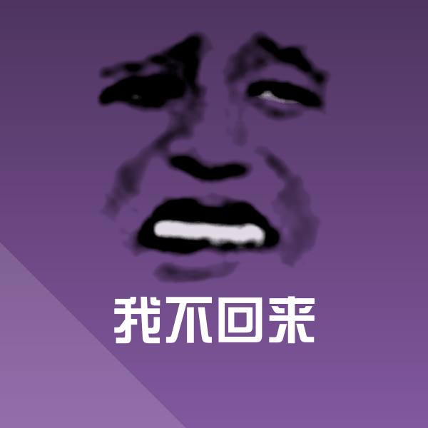 搞笑我不回来表情