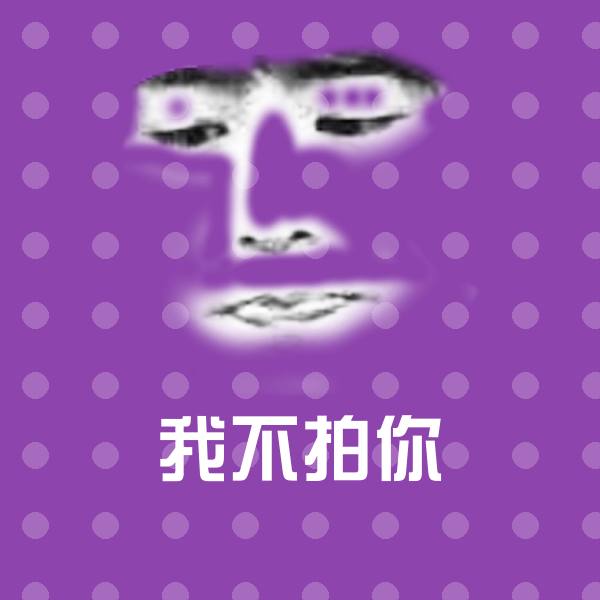 我不拍你聊天表情