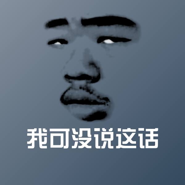 我可没说这话表情包 第1张