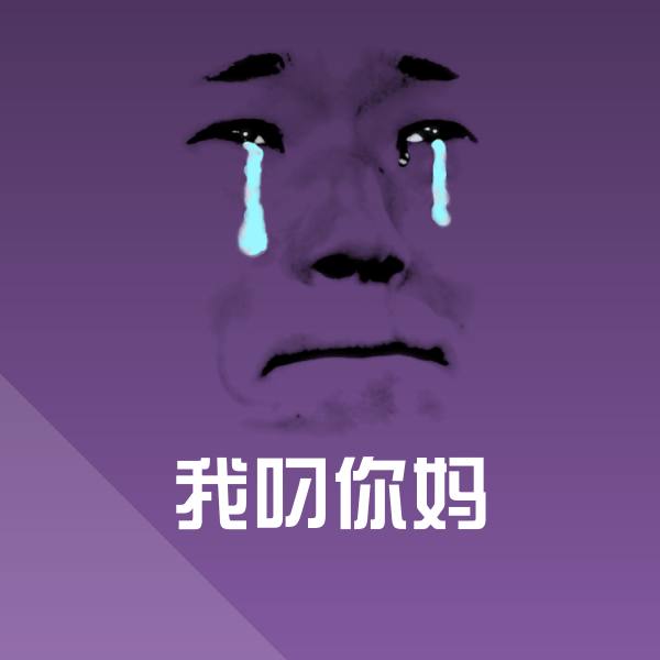 我叼你妈表情包