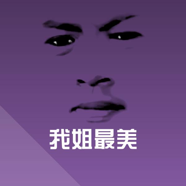 原创我姐最美表情包