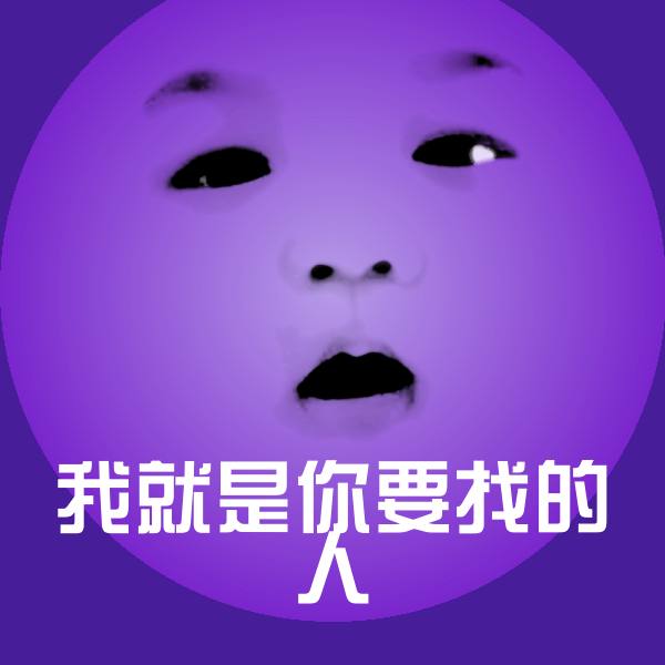 我就是你要找的人表情包