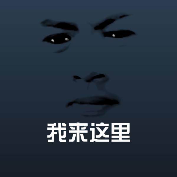 我来这里斗图图片