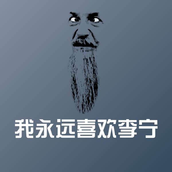 可爱我永远喜欢李宁表情
