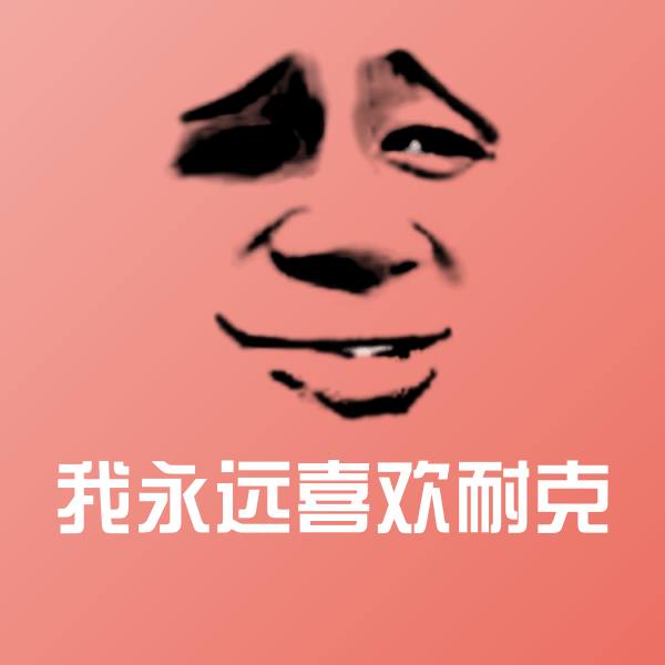 我永远喜欢耐克聊天表情
